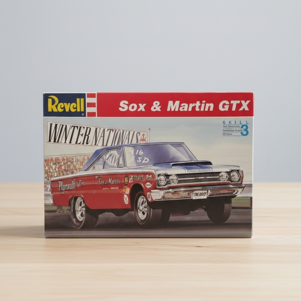 Revell Sox & Martin GTX Model Kit - Red